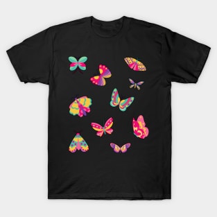 butterfly pattern T-Shirt